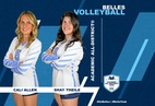 Allen, Theile Named to Academic All-District® Volleyball Team